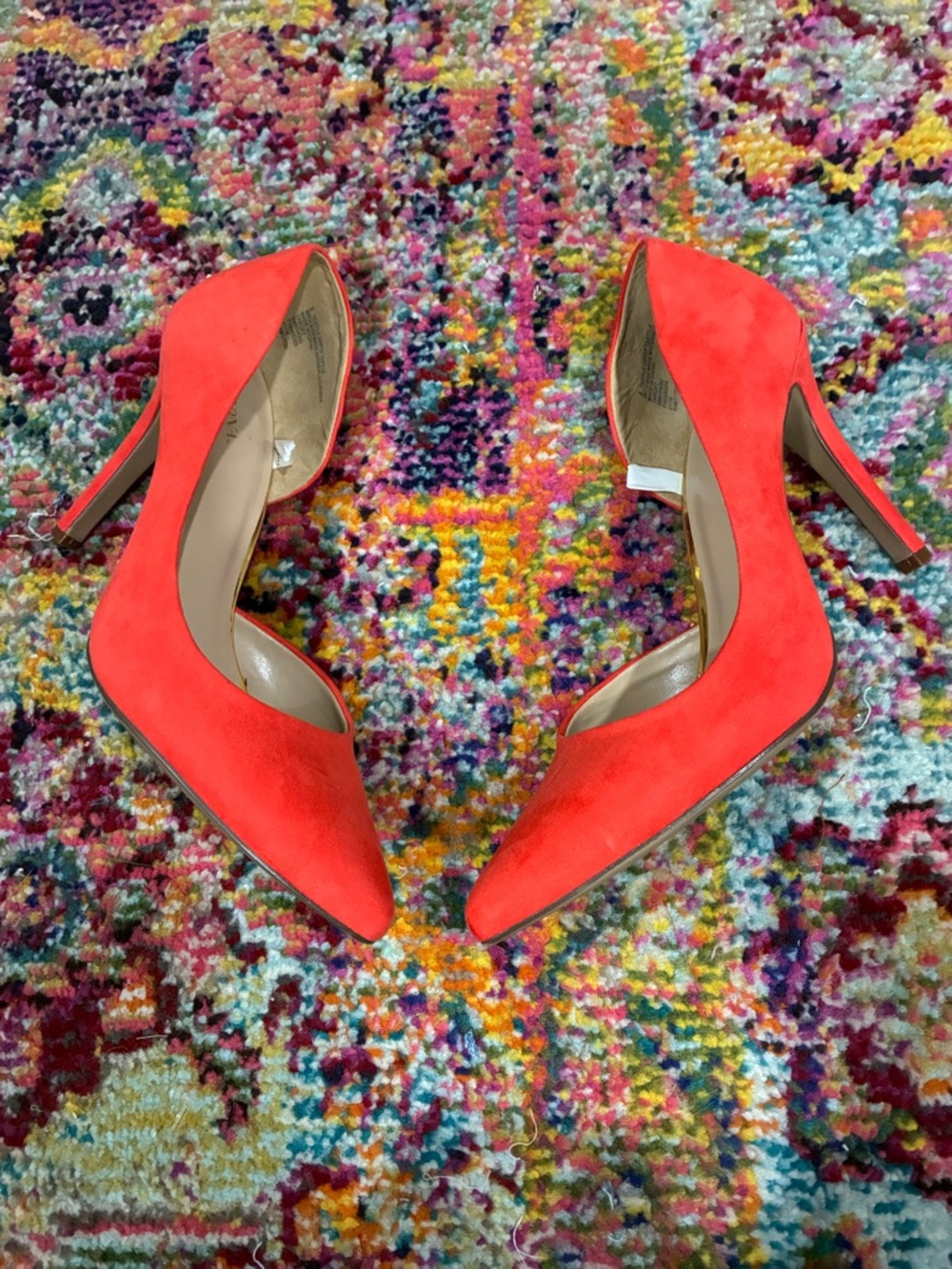 NWOT Merona Orange Heels